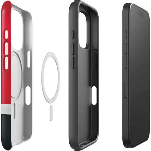 NHL Detroit Red Wings Jersey iPhone 16 Pro Magsafe Impact Case